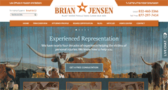 Desktop Screenshot of bjensenlaw.com