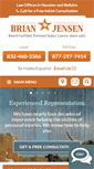 Mobile Screenshot of bjensenlaw.com